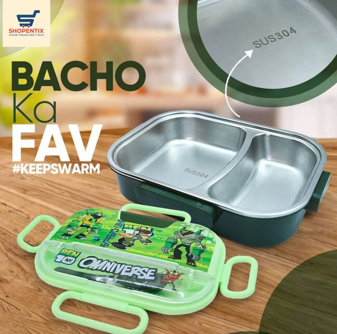 Pro Lunch Box Stainless Steel