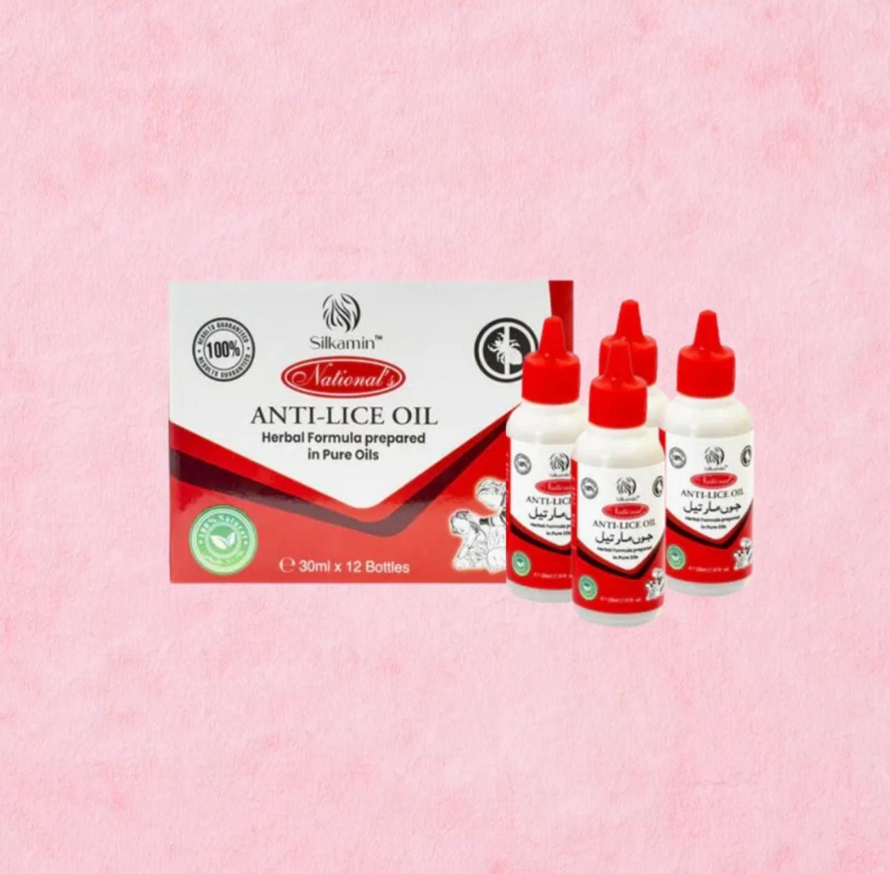 Anti-Lice Herbal Hair Oil – Organic Lice & Nits Treatment | Gentle & Effective Scalp Care
