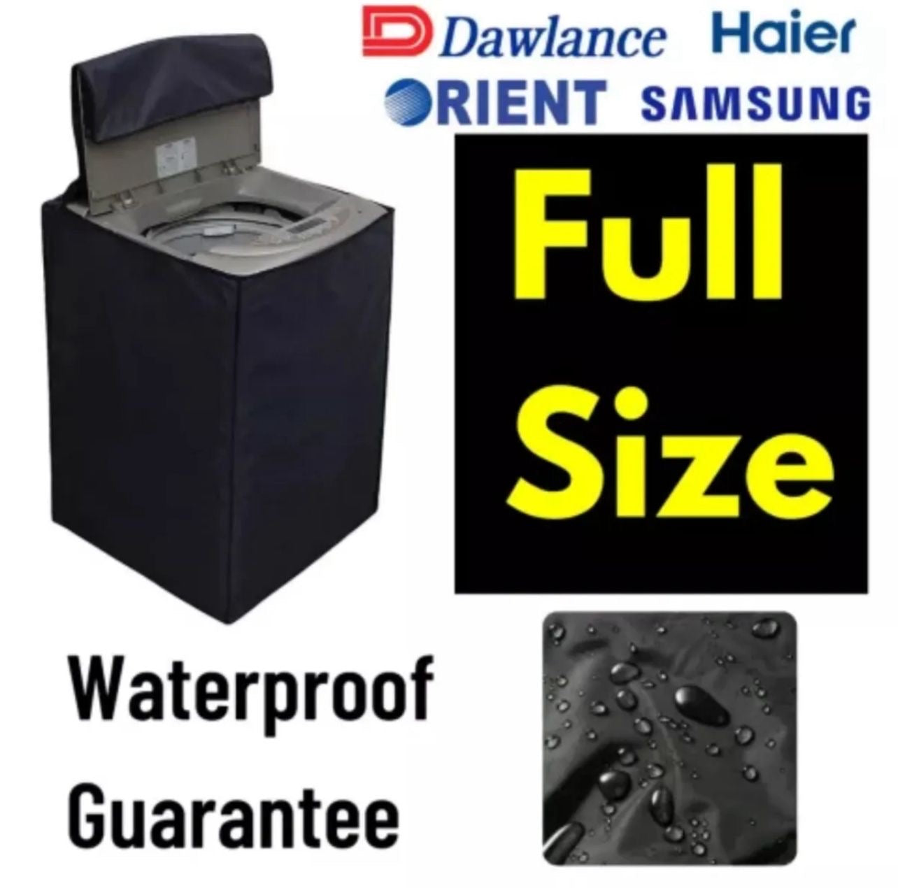 Automatic Washing Machine Zipper Cover
Full Size High Quality