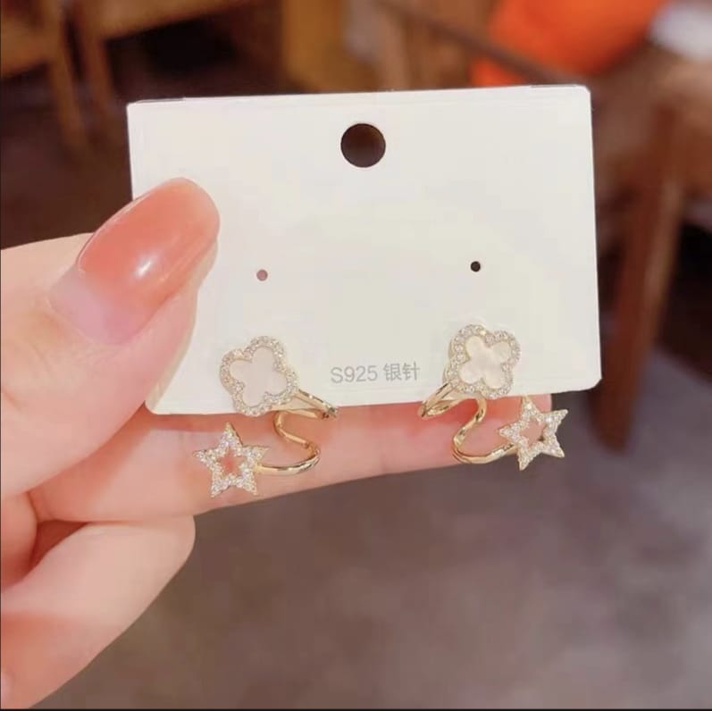Four leaf Clover Earrings for Girls Fashion Women's Drop Earrings Jewelry Gift