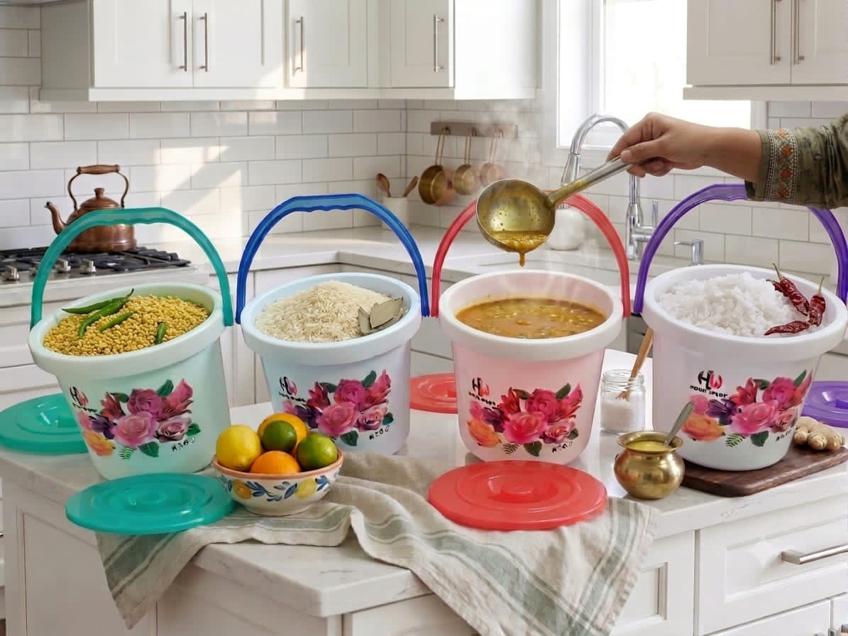 1.25 liter storage bucket
