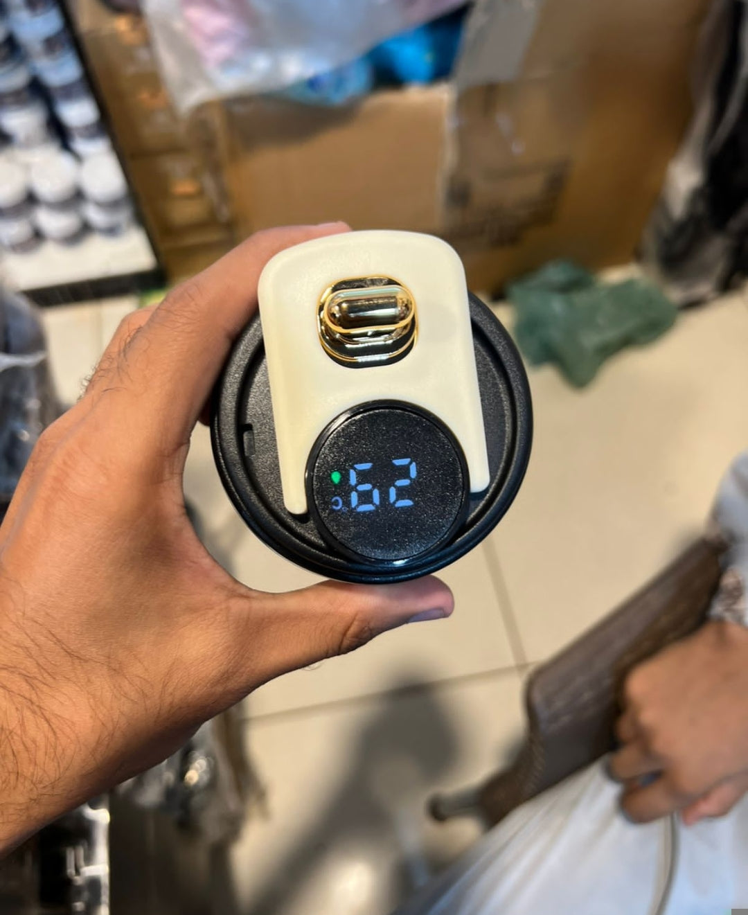 Stainless Steel Vaccum Temperature Coffee Mug 510 ml