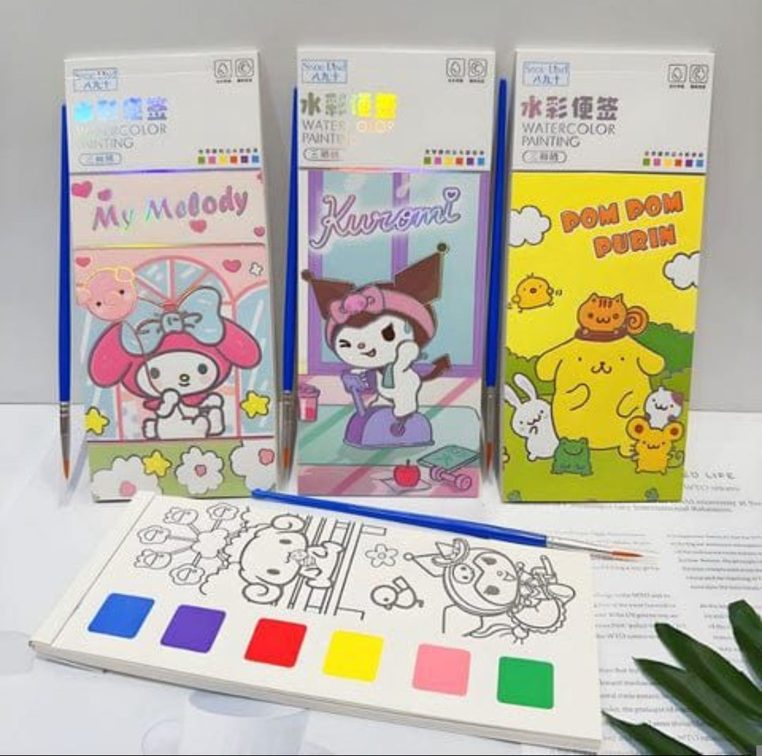 Pocket Watercolor Painting Book