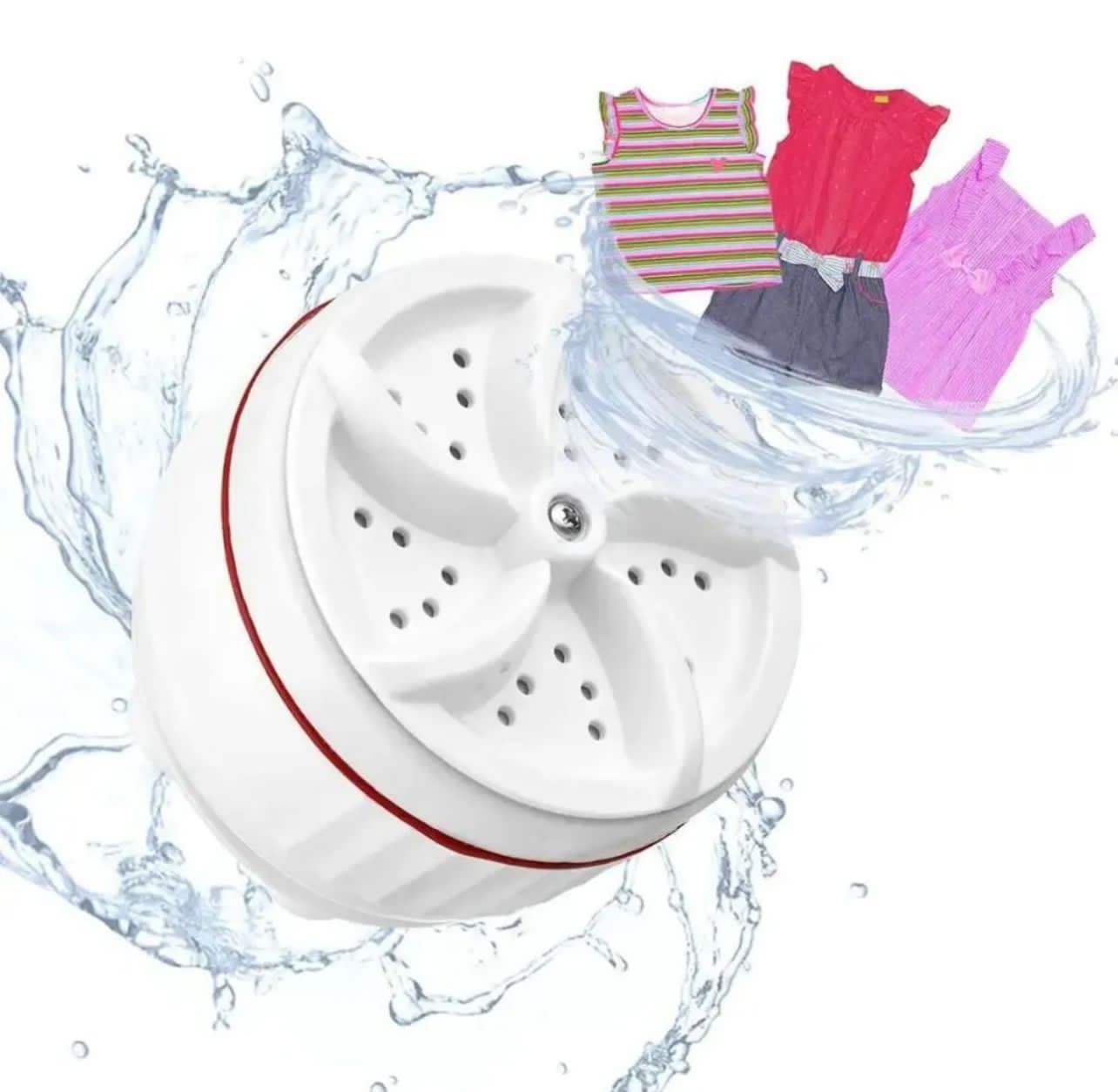 Mini Portable USB Operate Washing Machine Turbine