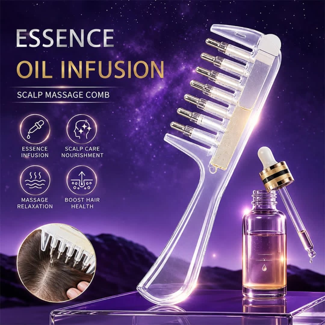 Crystal Scalp Oil Comb