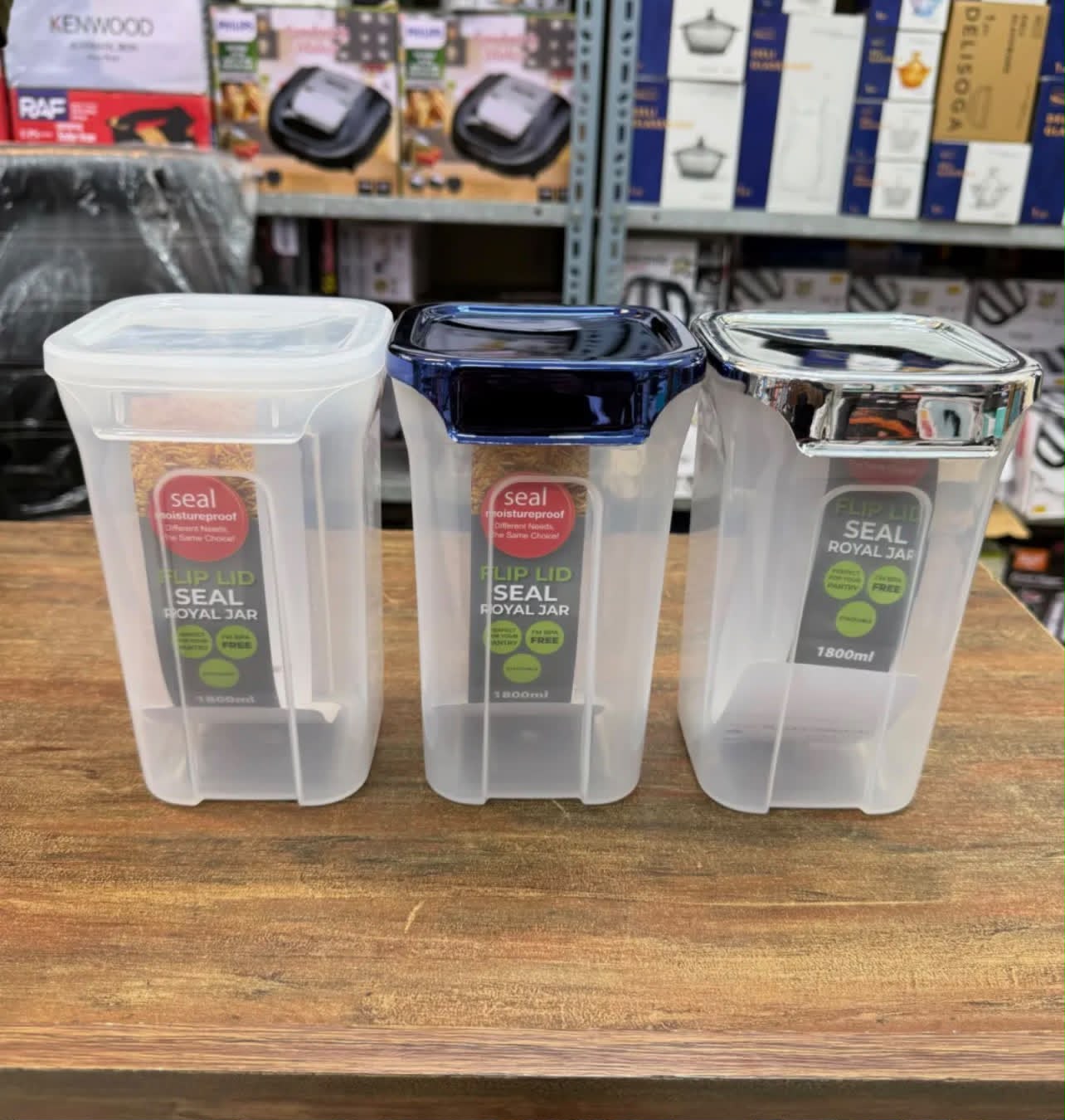 FLIP LID SEAL ROYAL JAR
