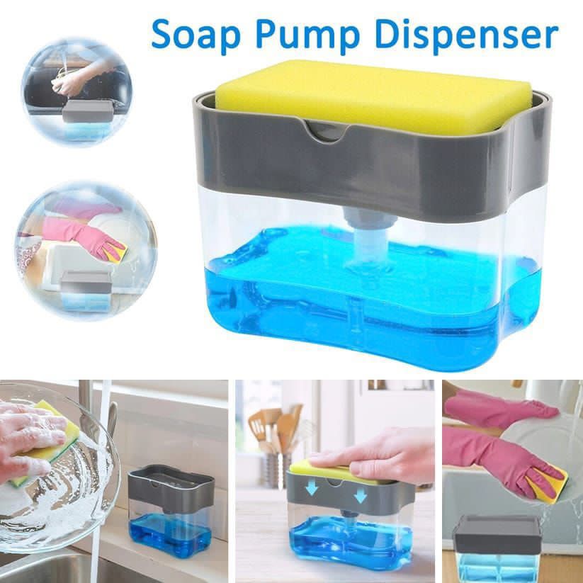 2 in 1 Soap Pump Dispenser For Kitchen Tool