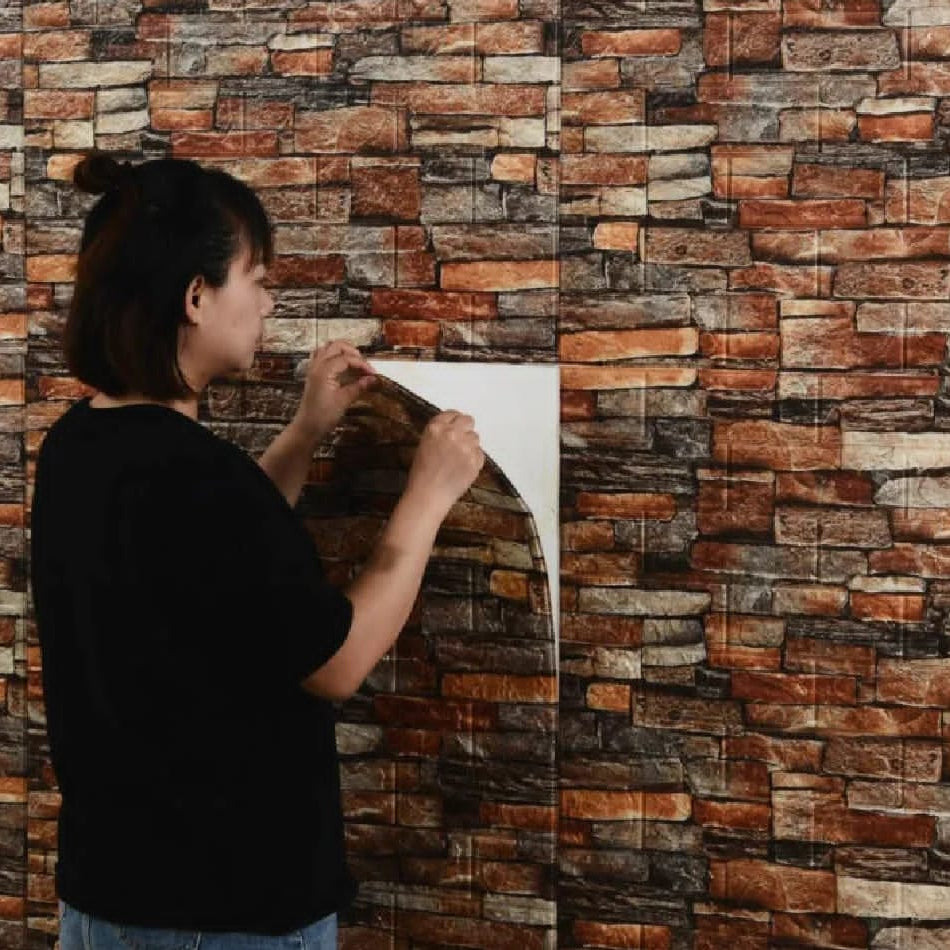 Brown brick sheet