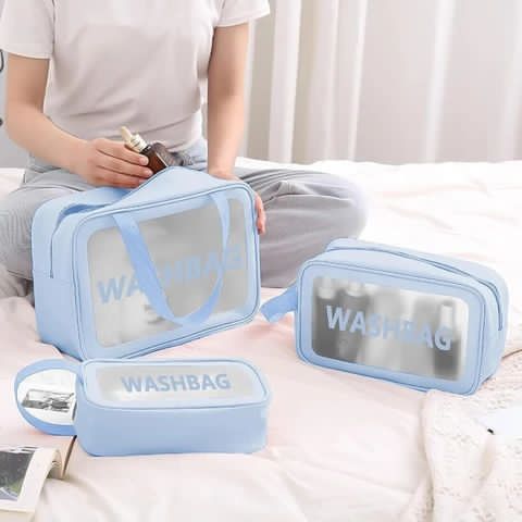 3pcs Imported Set of 3pcs Waterproof WashBags