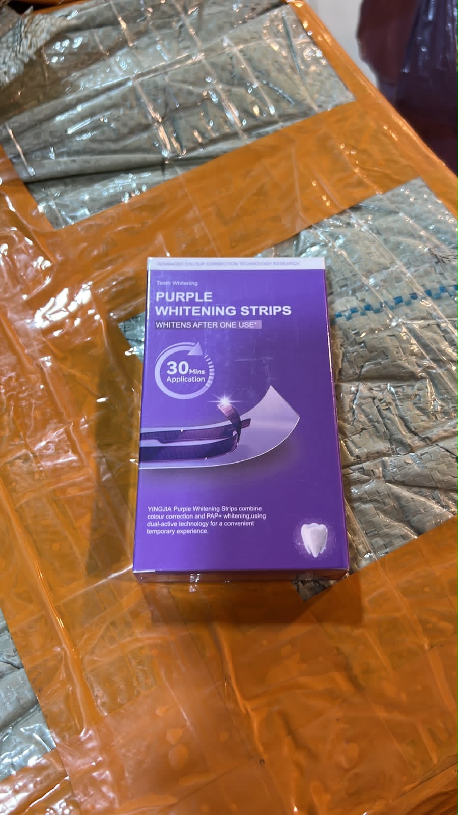 Purple Whitening Strips for Teeth, Whitening Strips