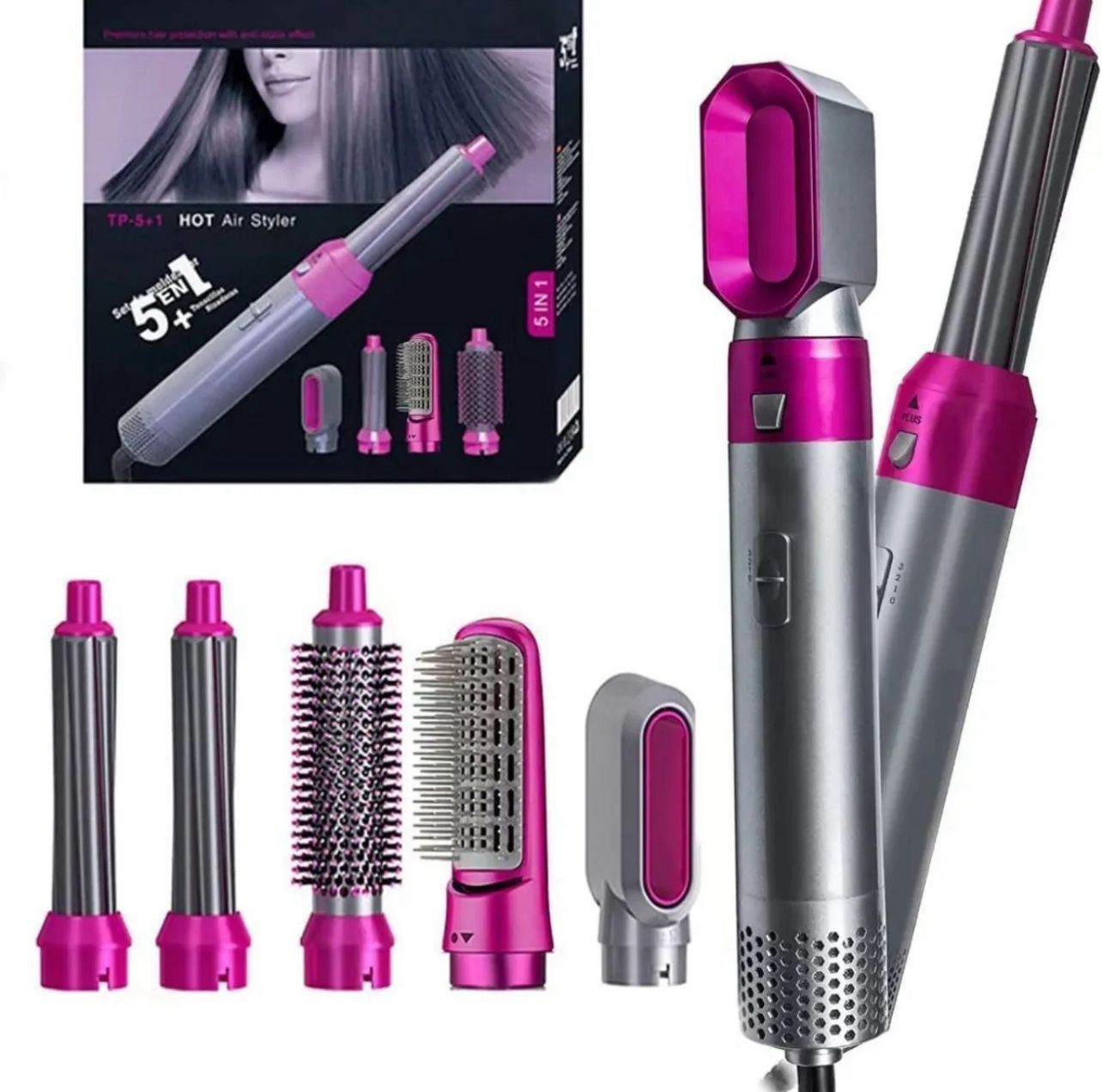 5 in 1 Hair Styler multi-function Professional Styling Tool