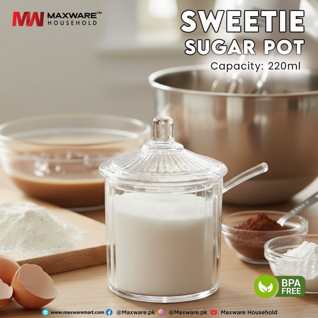 Sweetie Sugar Pot (Acrylic)