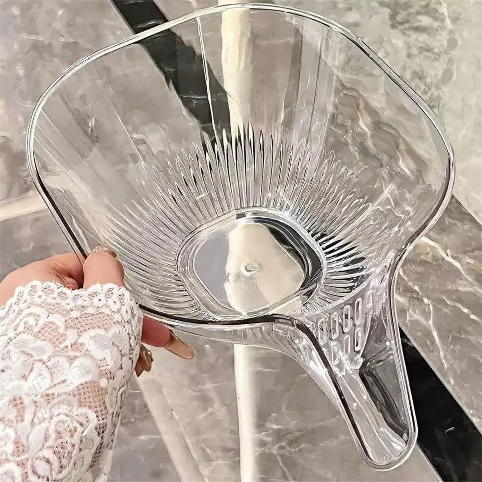 Multipurpose Drainage Vegetable/Fruits Acrylic Kitchen Basket