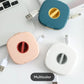 Portable Travel Data  Cable Headphone Storage Box Simple Multifunction Rotatable & Mobile Stand