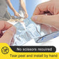 water & Fire proof Foil Tape sticker