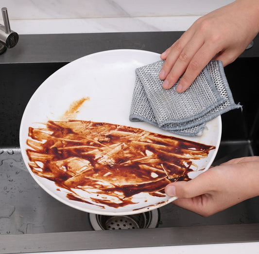 Dish Wire Cleaning Cloth -