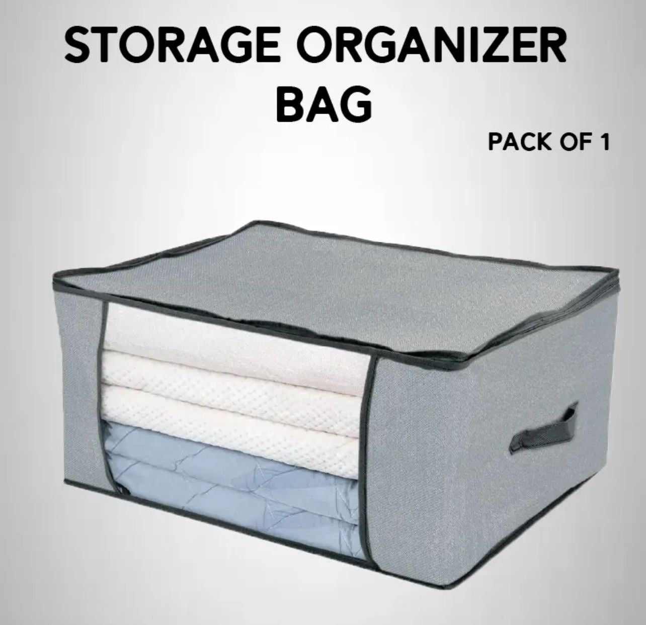 Clothes Storage Bags Organizer Under Bed square shape