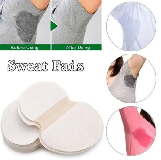 1 Pair Deodorants Cotton Pads Underarm Armpit Sweat Pads Dress Disposable Stop Sweat Shield Guard Absorbing