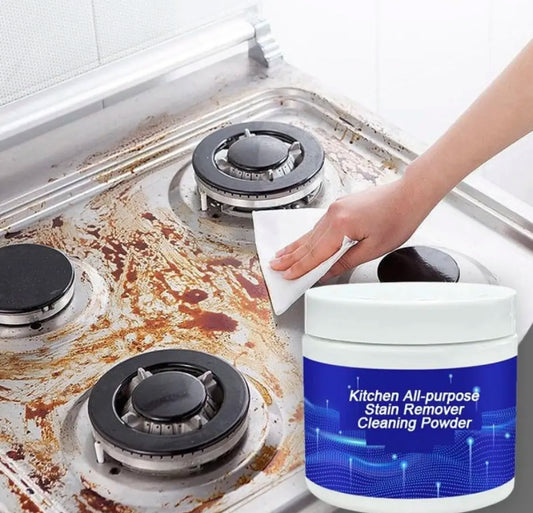 Multipurpose Kitchen Stain Remover MOF Chef Powder, Kitchen all purpose Cleaning Powder, Revolutionise your Kitchen Hygiene with our 250g All Purpose JUE Fish Heavy Oil Cleaner Foam Powder, Ultimate Stain Remover effortlessly