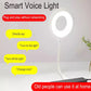 USB Voice Control LED Lamp/Light Portable Voice Control Night Light Freely Foldable USB