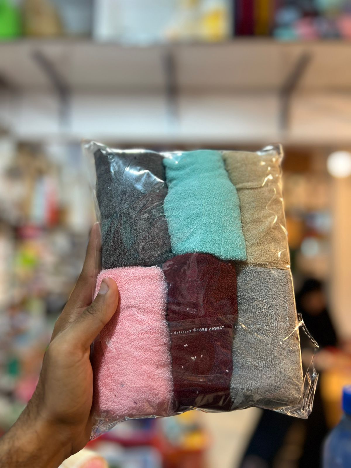 Pack of 6 Kitchen Microfiber Towels / Super Absorbant Kitchen Towels / Fiber Duster
