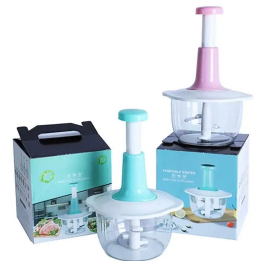 1.5 Litre Push Chopper (3 Blades With Beater & lock )