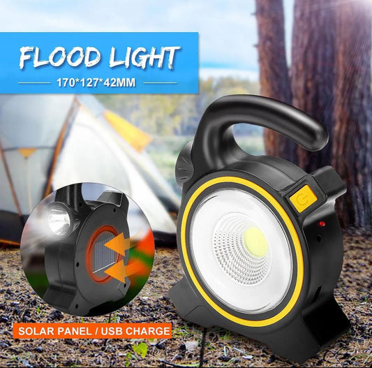 COB Work Solar & USB Charging Emergency Light JY-819A