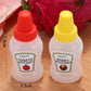 Mini Sauce Bottles for Lunch Box (2 Pcs)