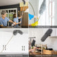 Flexible Microfibre Long Rod Grey Duster