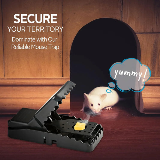Heavy Duty Plastic Mouse Trap Rat Catcher -