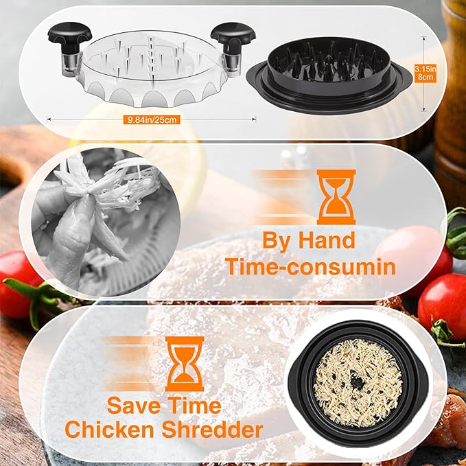 Chicken Shredder for effortless Shredding
