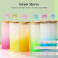 Flexible Material Silicone Straw Cover Reusable High-Quality 10mm Diameter For Stanley Cup Cover Easy Fit Straw Dust Cap for