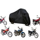 High Quality Waterproof Bike Cover 

Only Black color
(Only For 70cc Motorcycles)