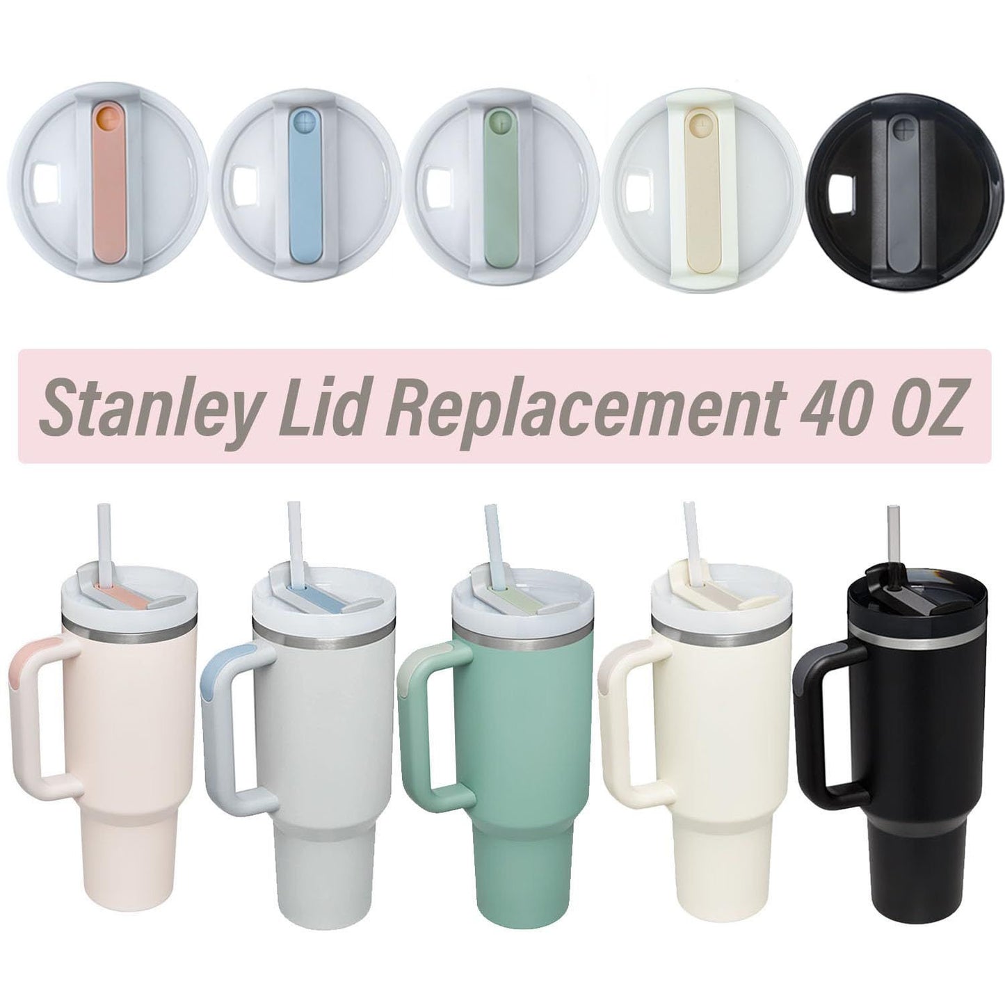 Transparent Acrylic Tumbler Cap