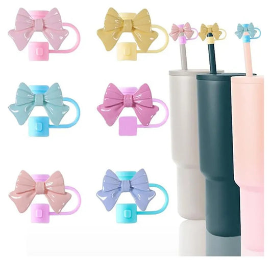 Flexible Material Silicone Straw Cover Reusable High-Quality 10mm Diameter For Stanley Cup Cover Easy Fit Straw Dust Cap for