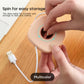Portable Travel Data  Cable Headphone Storage Box Simple Multifunction Rotatable & Mobile Stand
