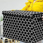 Black & White Toy Basket 
High Quality