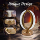 USB Operated Rechargeable Oval LED Crystal Touch Lamp