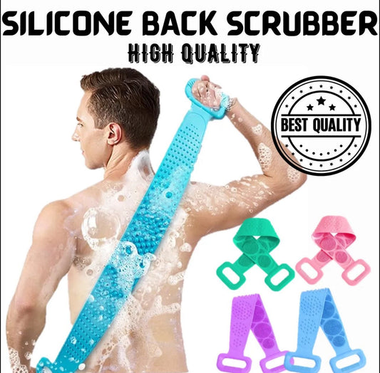 Silicone Back Bath Shower Wash Body Belt
