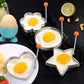 4 Pcs Egg Moulds / Pancake Shaper