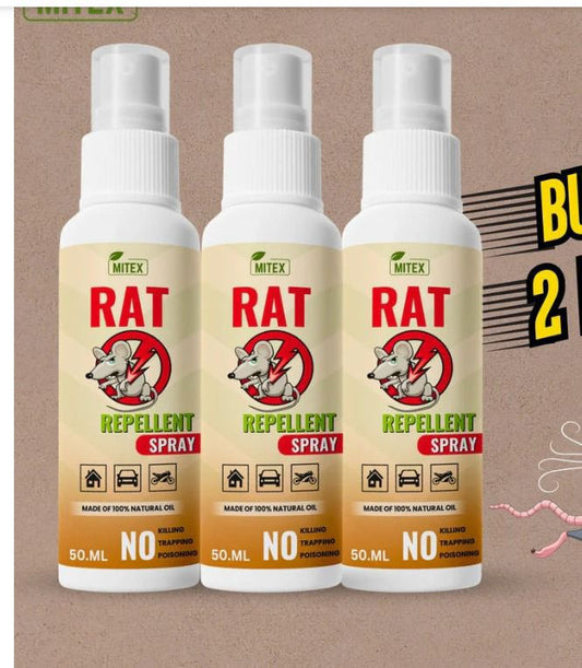 🐀 RAT REPELLENT SPRAY 
50 ML