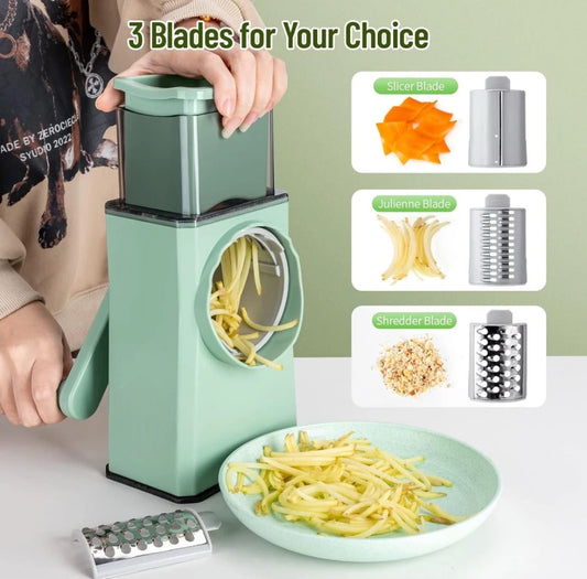 Multifunctional Vegetable Cutter Handle Chopper