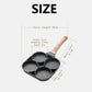 Non Stick Four Portion Frying Pan