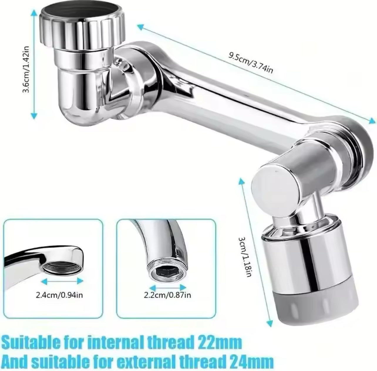 Tap Extension Faucet