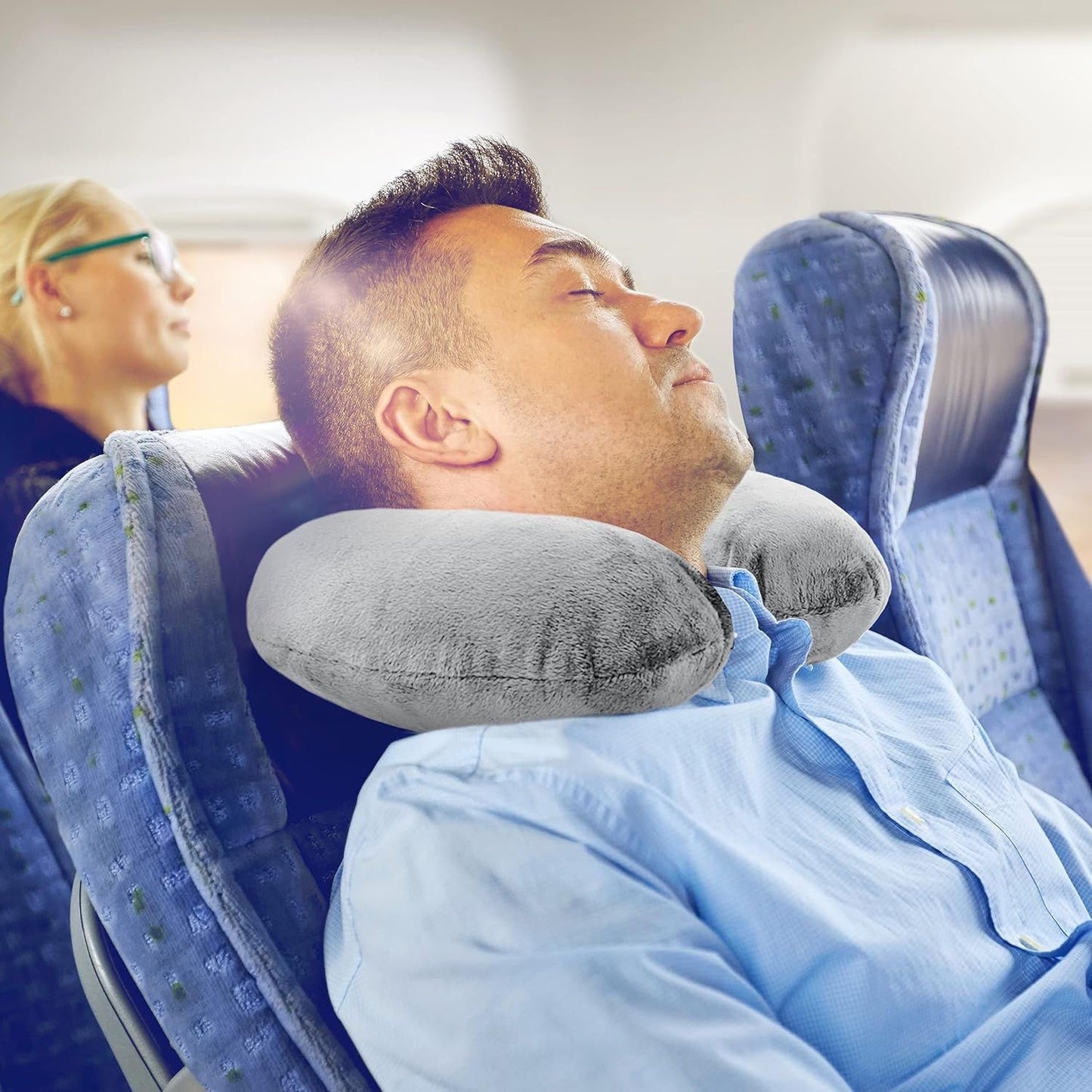 Travel Pillow Round Neck Soft Pillow Cushion