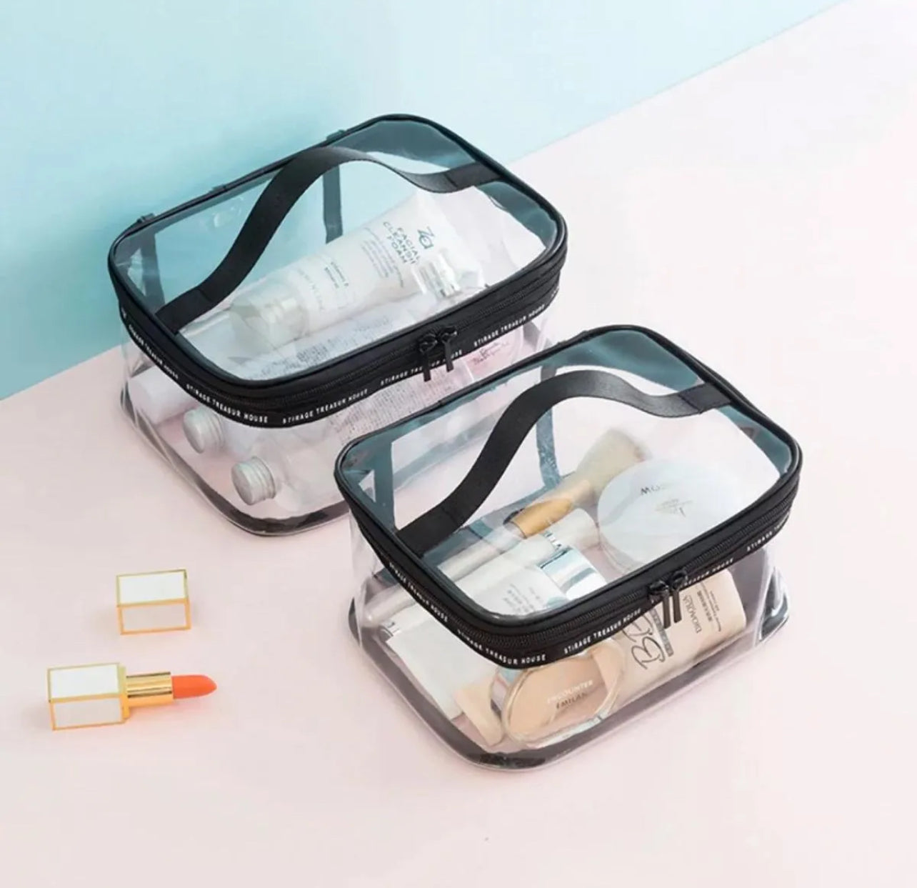 Cosmetic Portable Makeup Pouch Waterproof Travel Hanging Organizer Bag