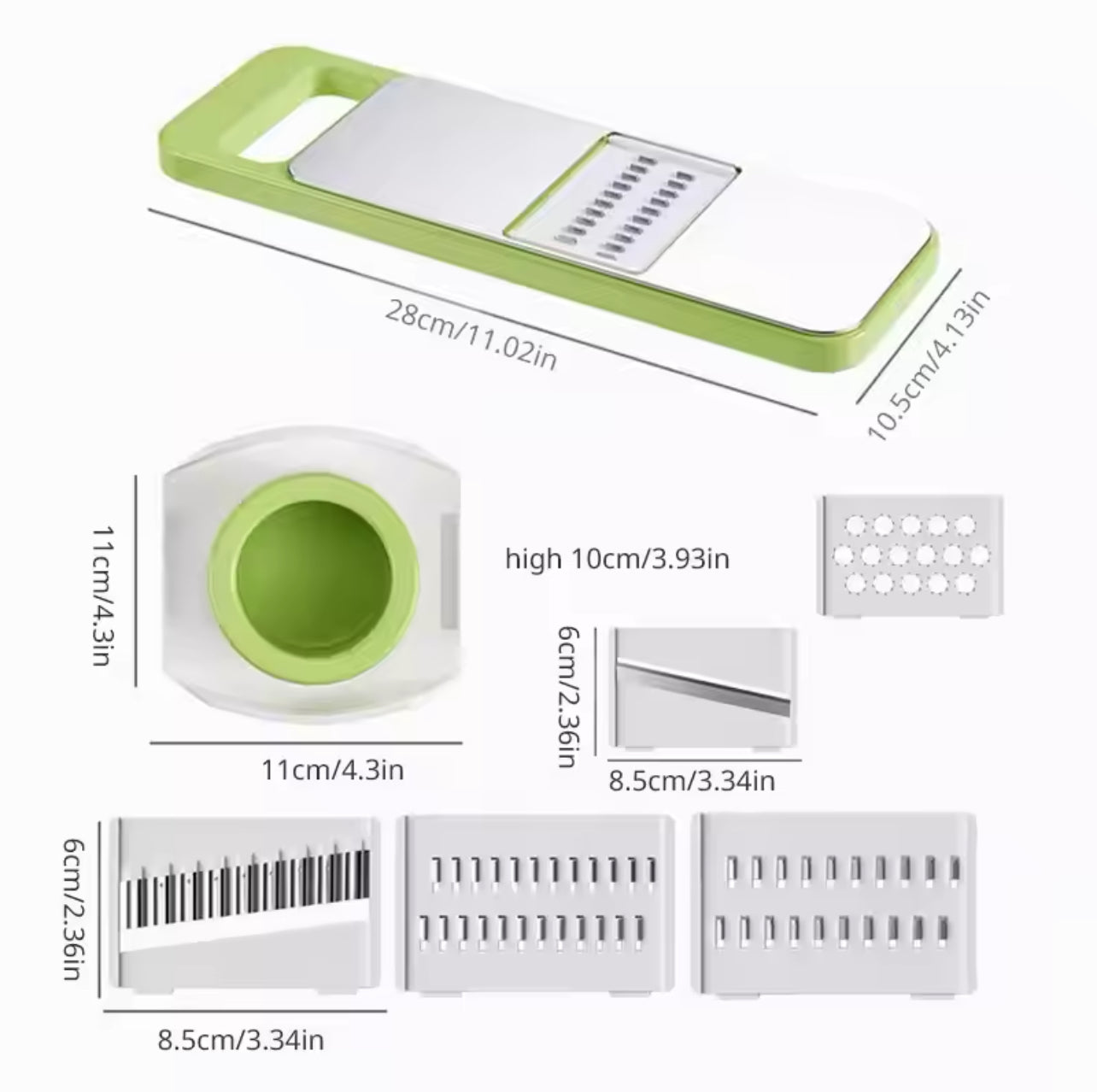 5 In 1 Multifunctional Vegetable Food Cutter
