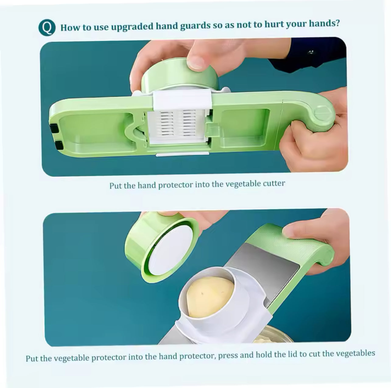 5 In 1 Multifunctional Vegetable Food Cutter
