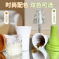 Silicon glass shape ice maker