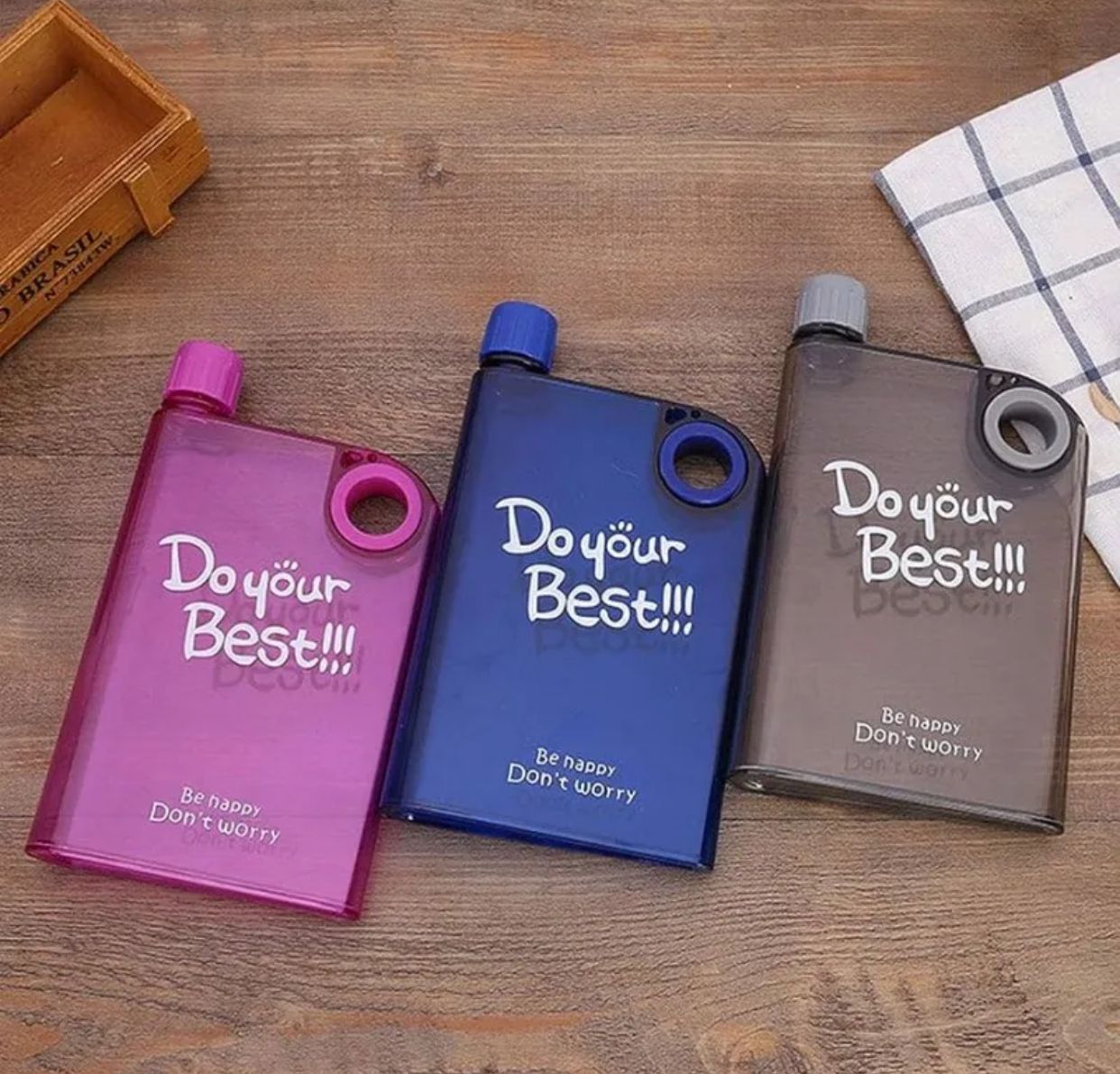Note book water bottle